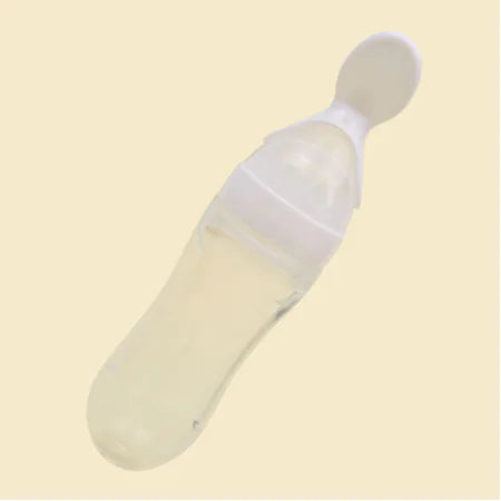 Silicone Feeding Spoon for Baby Rice Paste