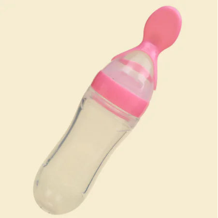 Silicone Feeding Spoon for Baby Rice Paste